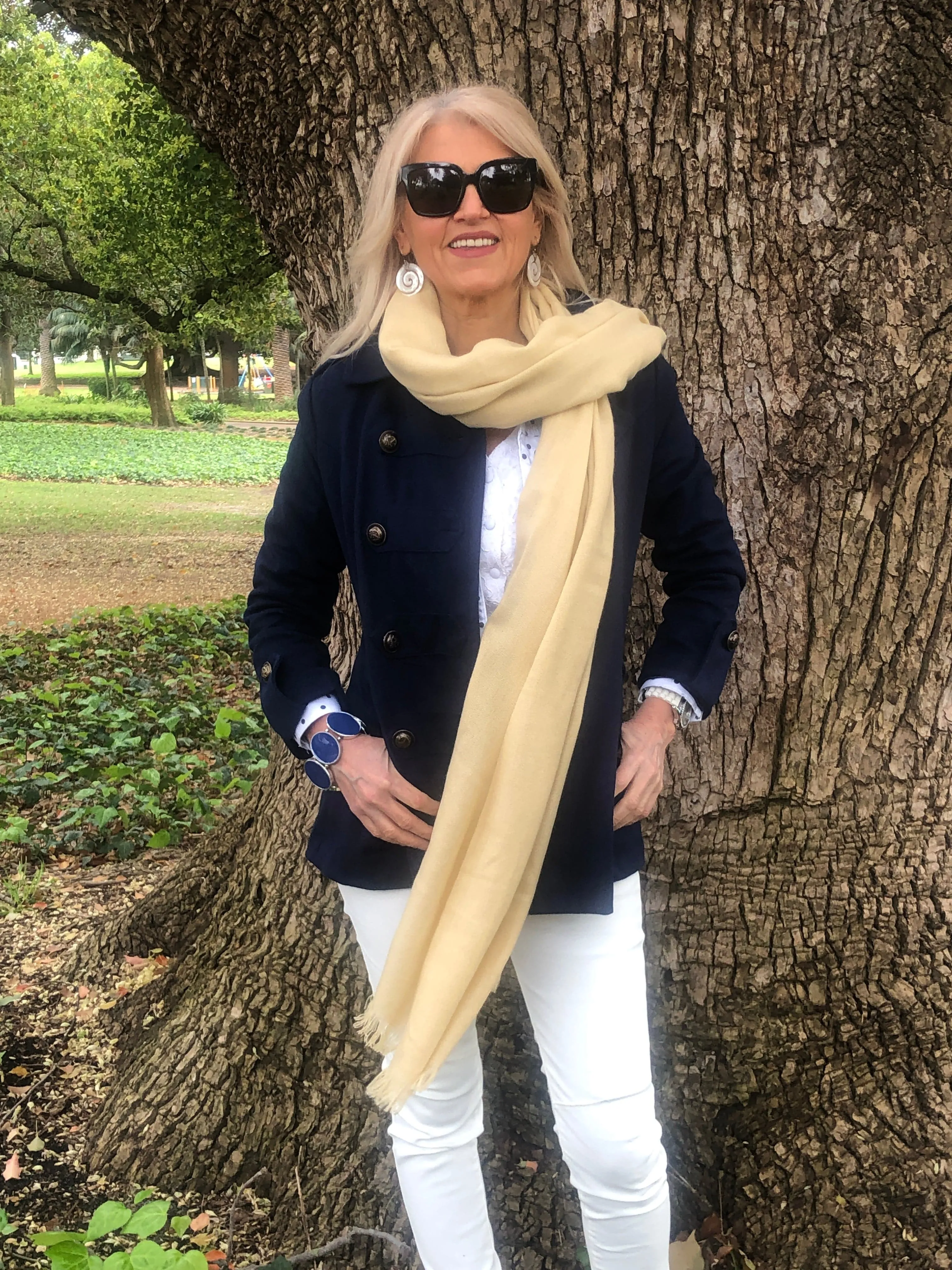 ⭐️ Pure Cashmere Shawl - Golden Sand