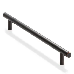 10 Euro Cabinet Pull Oil Rubbed Bronze (10" Hole Centers) - Cauldham