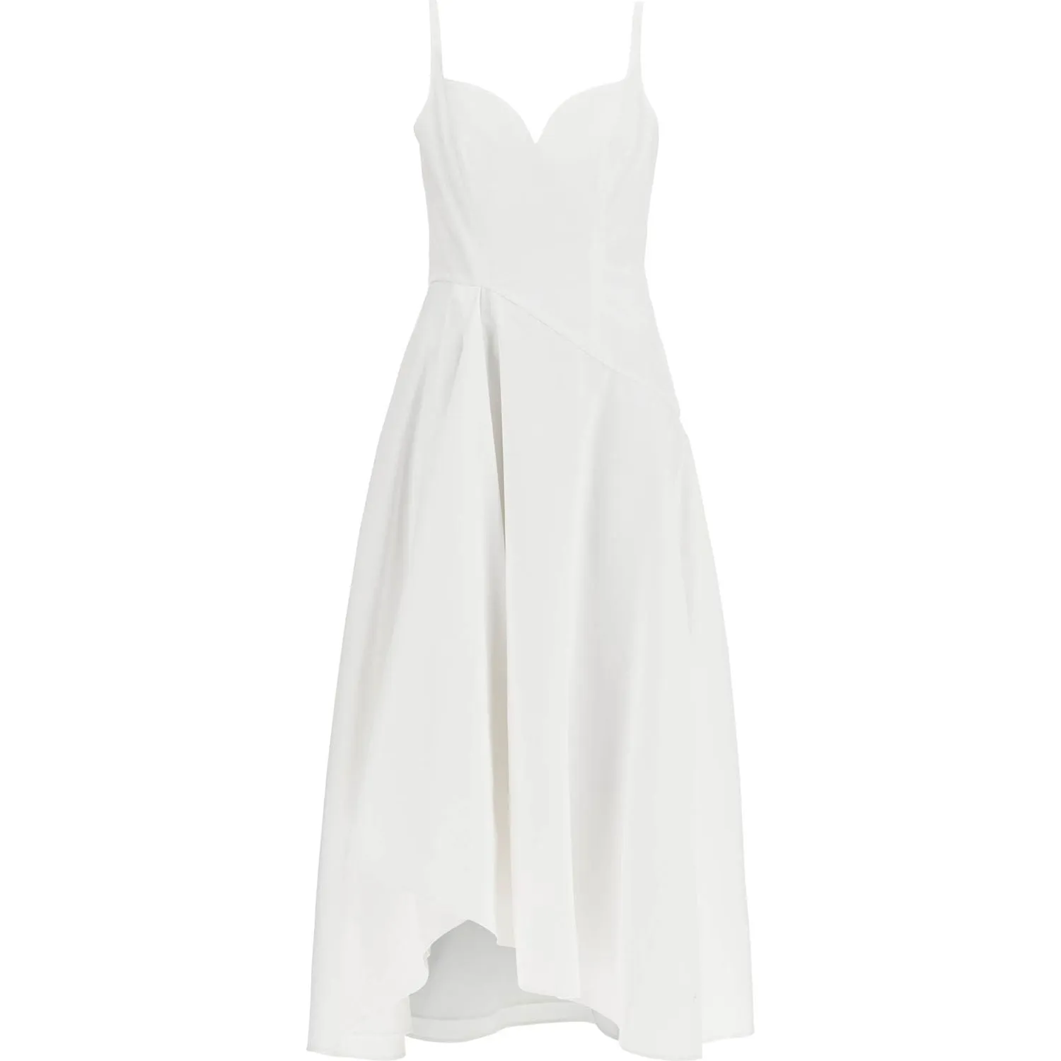 Alexander Mcqueen midi dress with sweetheart neckline