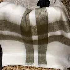 Alpaca Blanket - Diamond Tartan