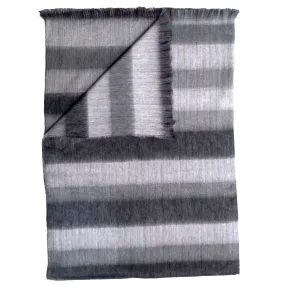 Alpaca Blanket - Mood Grey