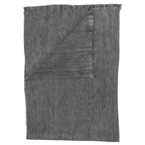 Alpaca Throw - Fringed Dusk