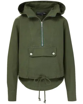 Army Green Kaeli Pullover Jacket