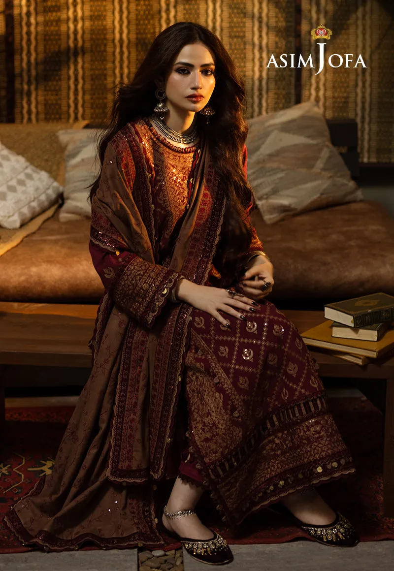 Asim Jofa Kashmiri Taanka Winter Collection – AJKT-06