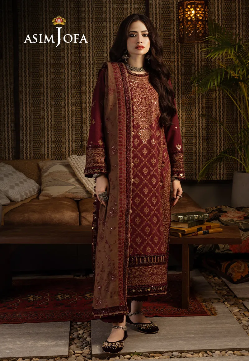 Asim Jofa Kashmiri Taanka Winter Collection – AJKT-06