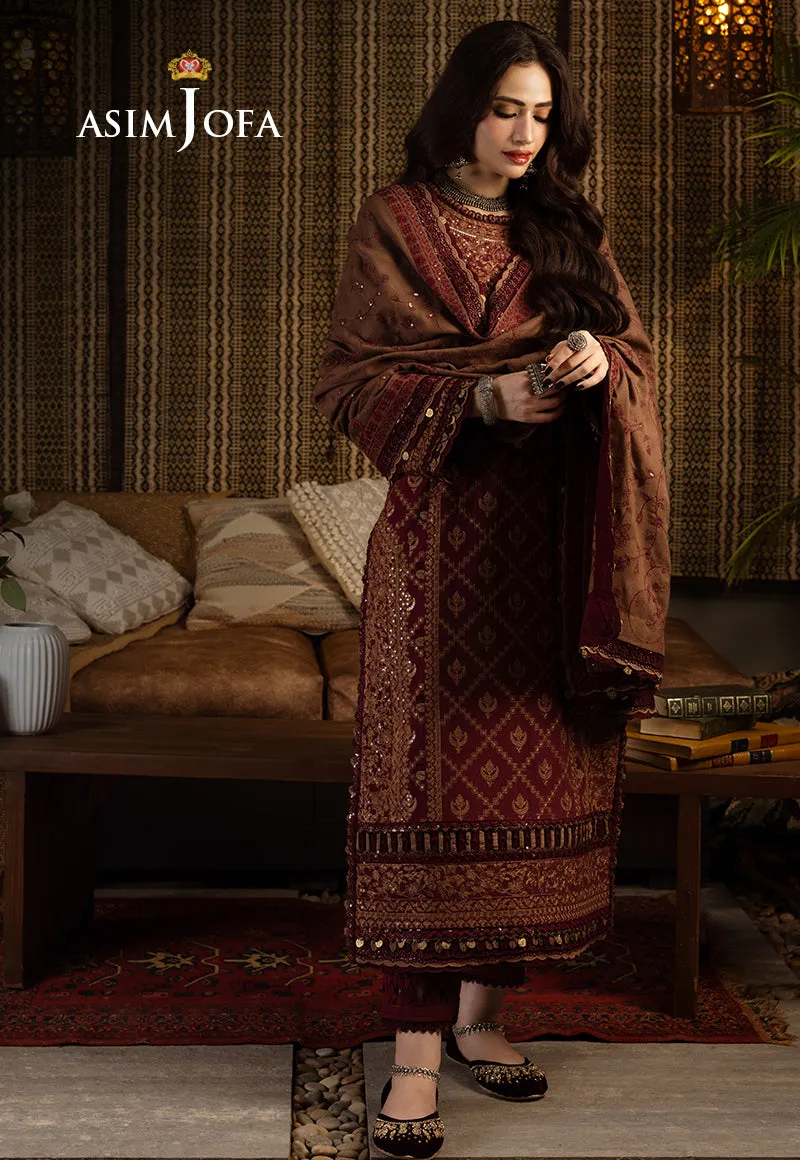 Asim Jofa Kashmiri Taanka Winter Collection – AJKT-06