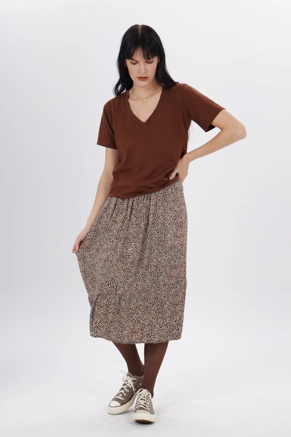 Asymmetrical skirt