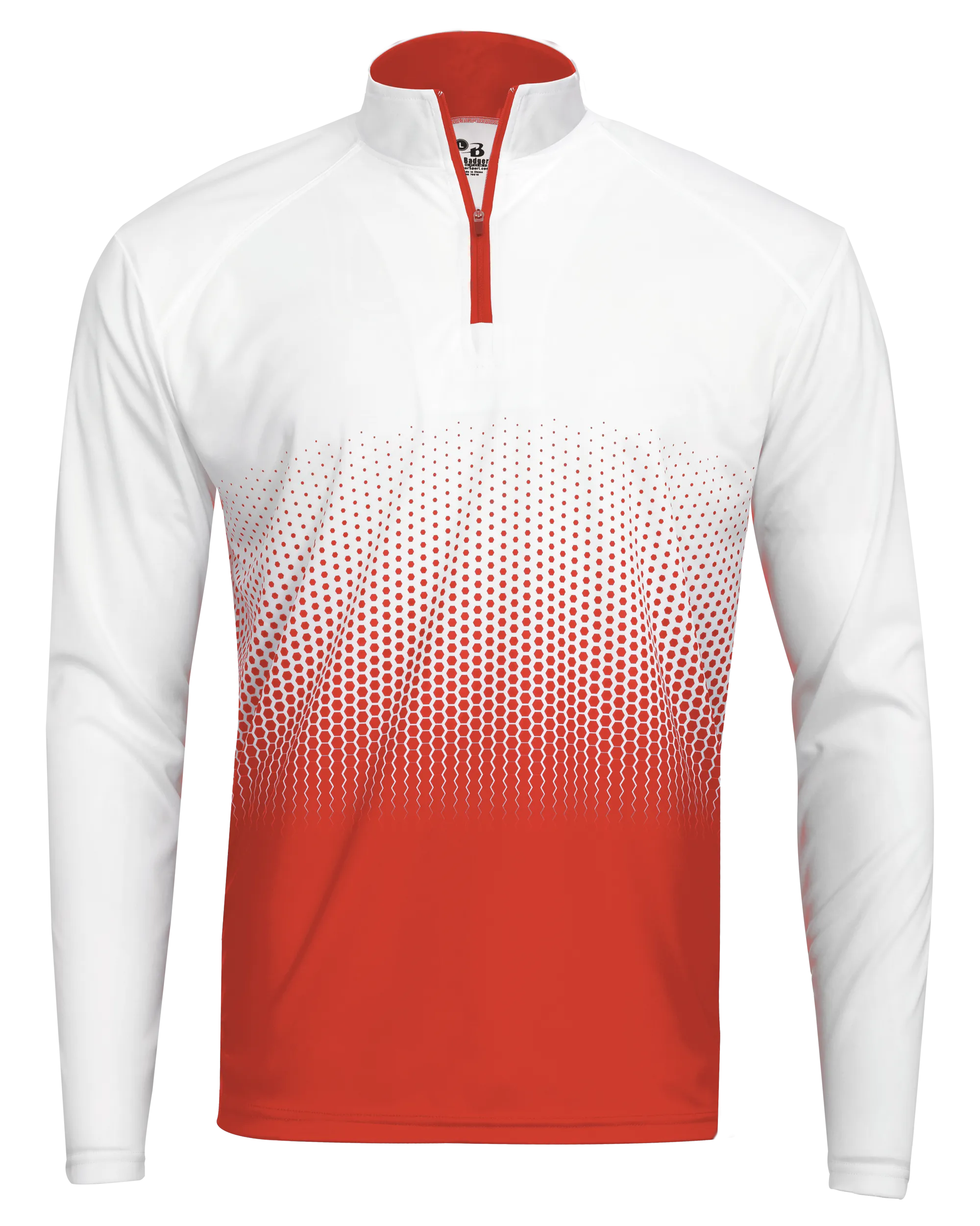 Badger Men's Hex 2.0 Quarter Zip Pullover