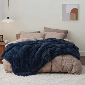 Bedsure Fuzzy Faux Fur Blanket