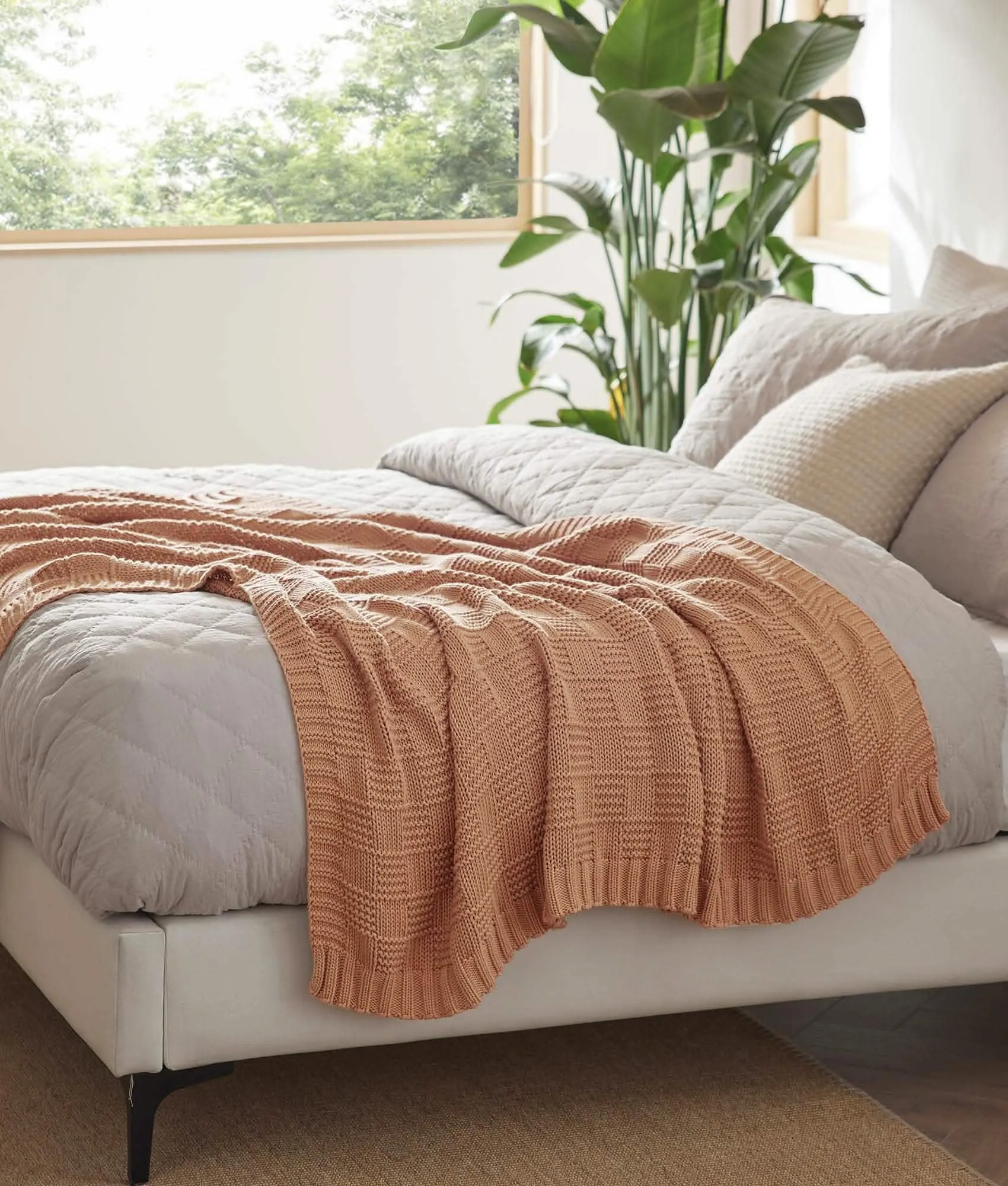 Bedsure Knit Throw Blanket