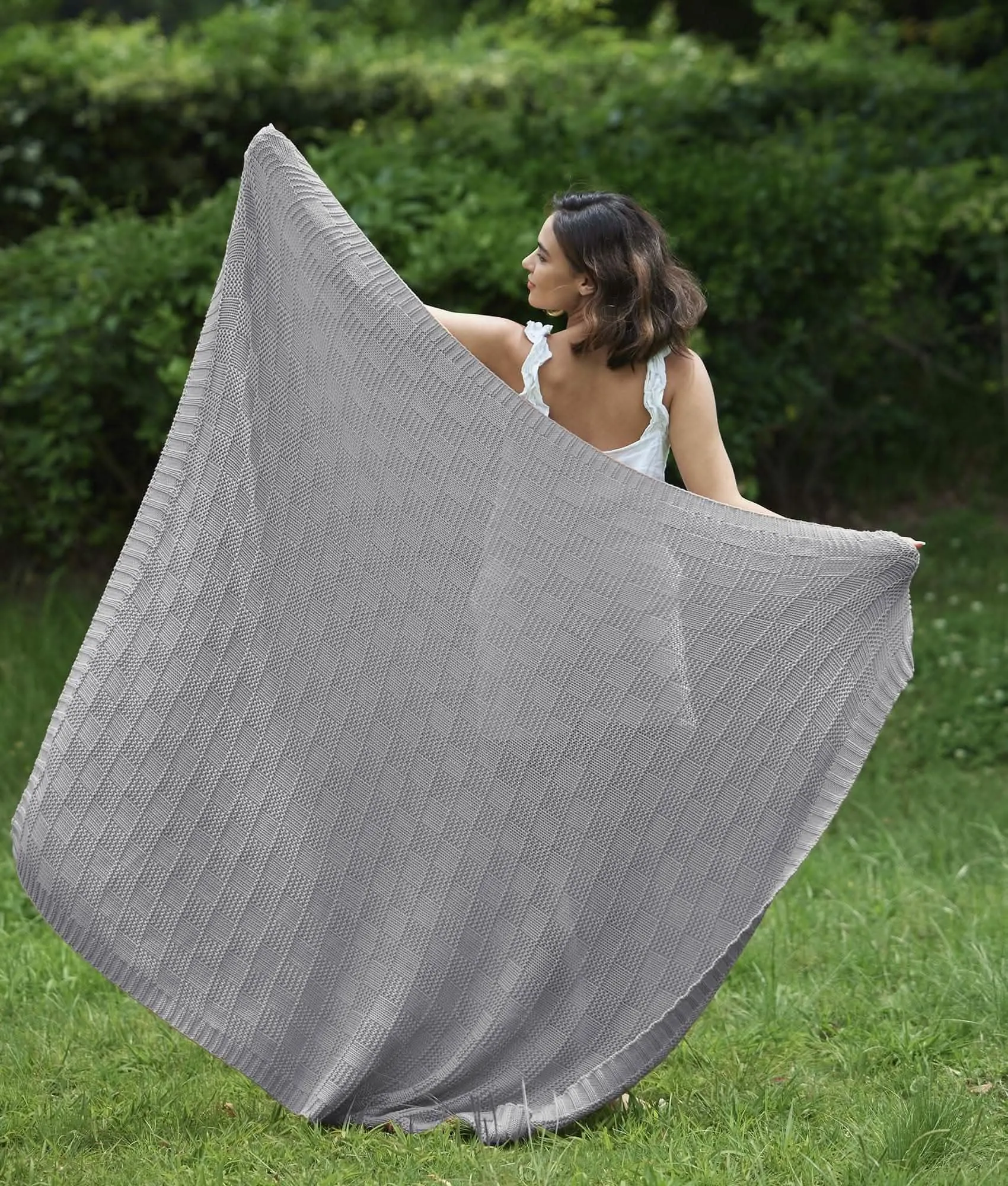 Bedsure Knit Throw Blanket