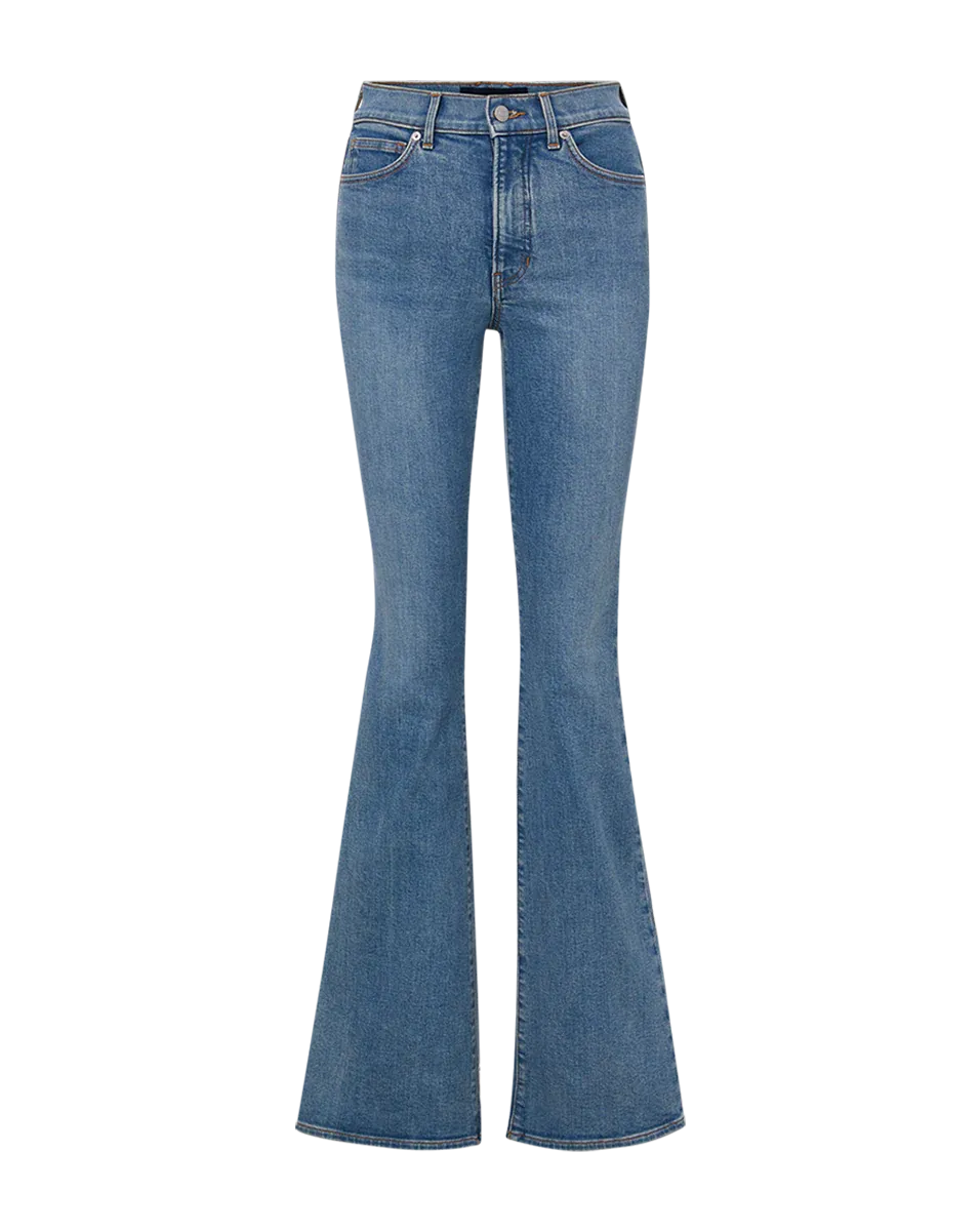 Beverly Skinny Flare Jean - Wanderer Dust