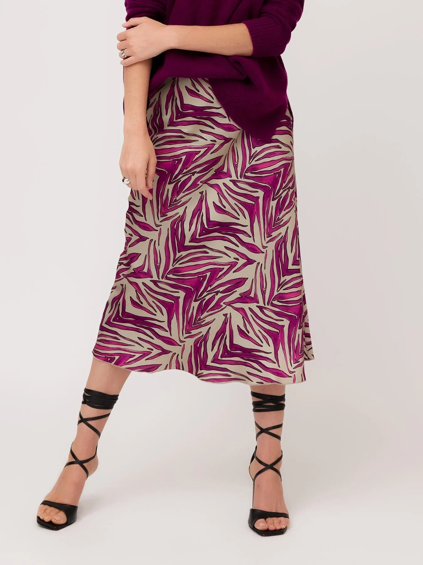 Bias Midi Skirt