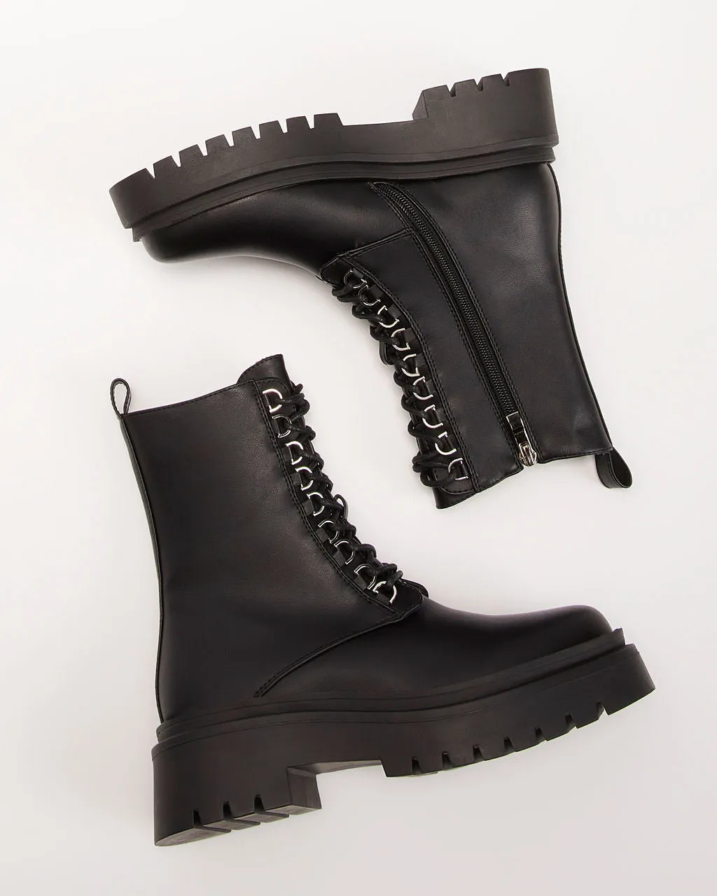 Billini  Edelman Side Zip Combat Boots