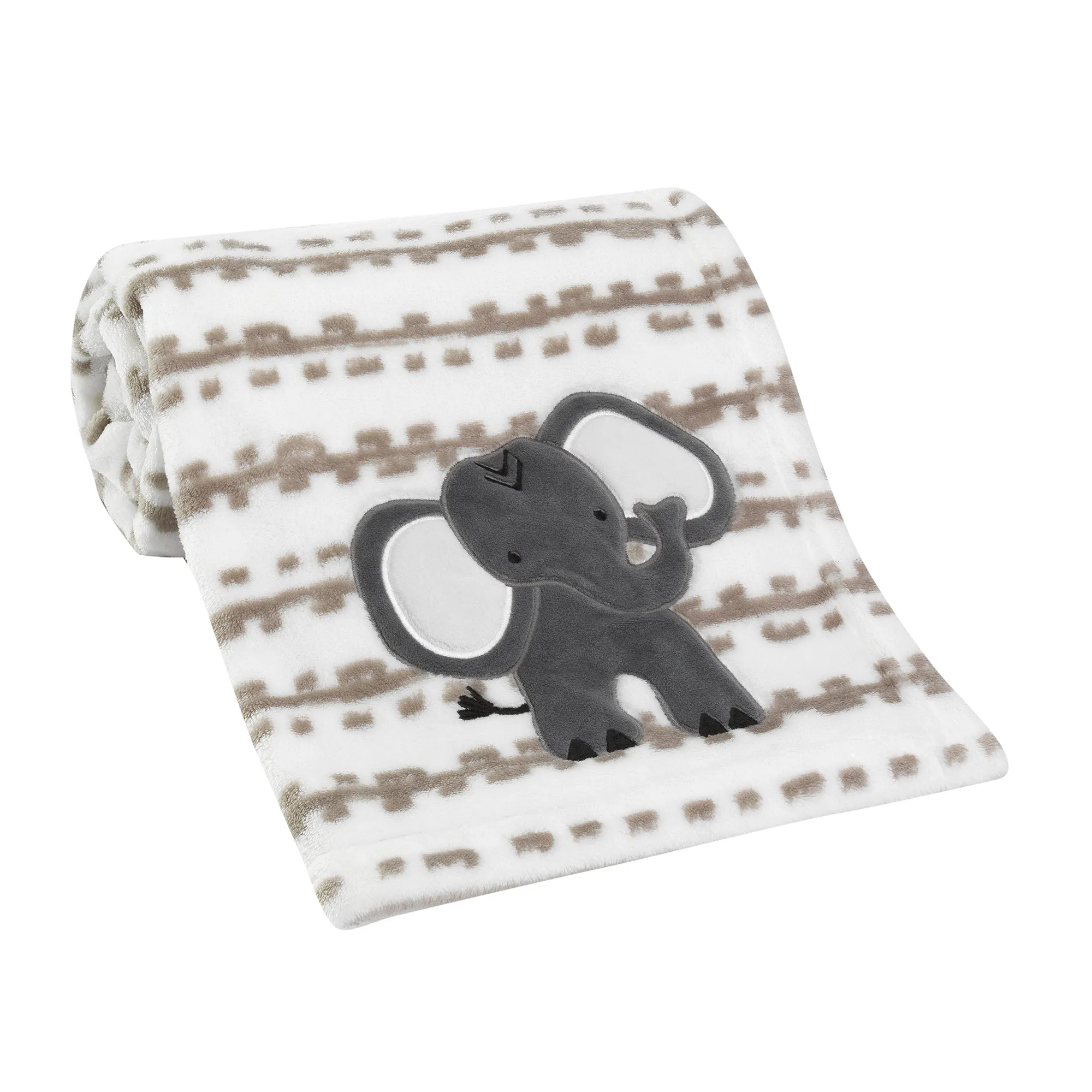 Blanket & Plush Baby Gift Set - Gray Elephant