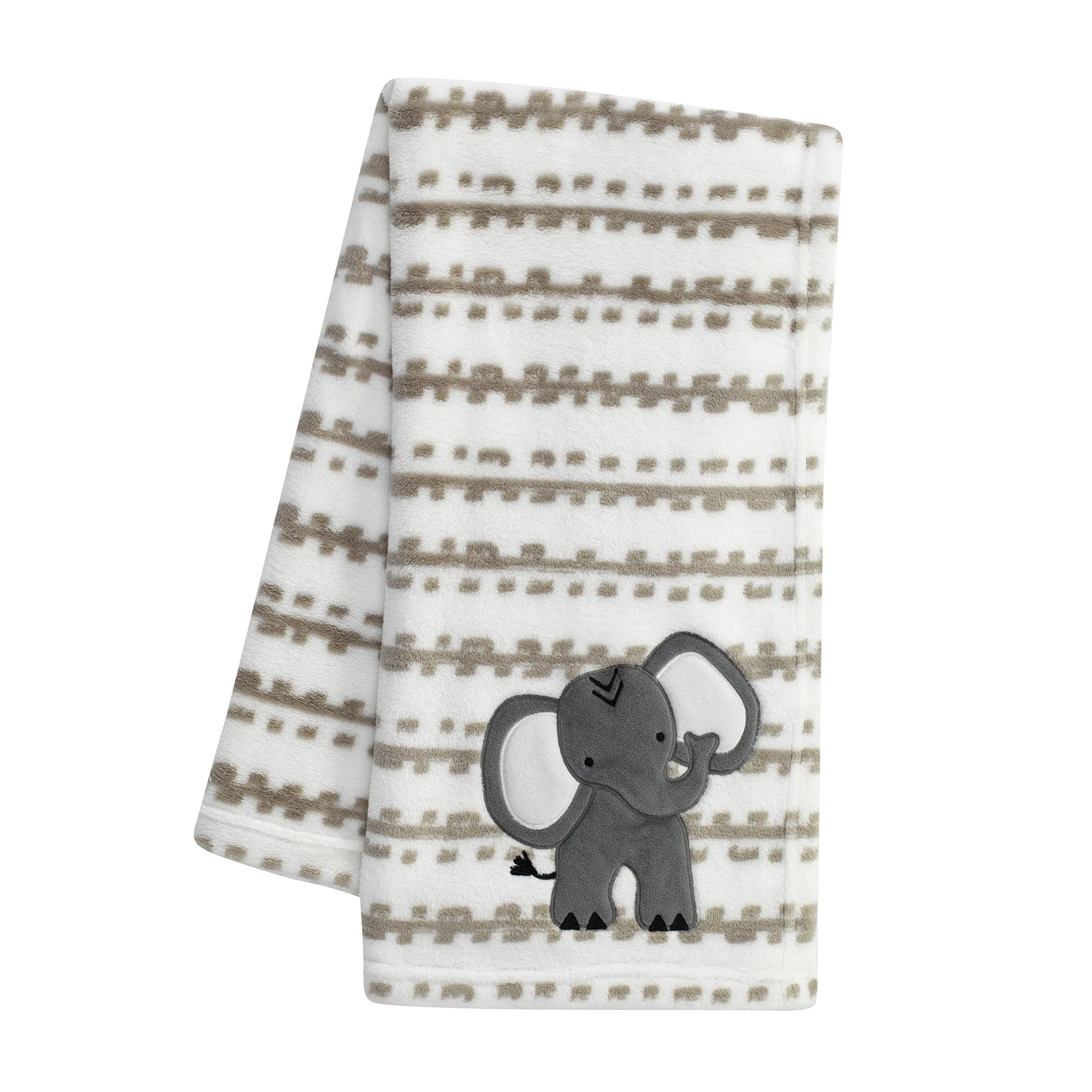 Blanket & Plush Baby Gift Set - Gray Elephant