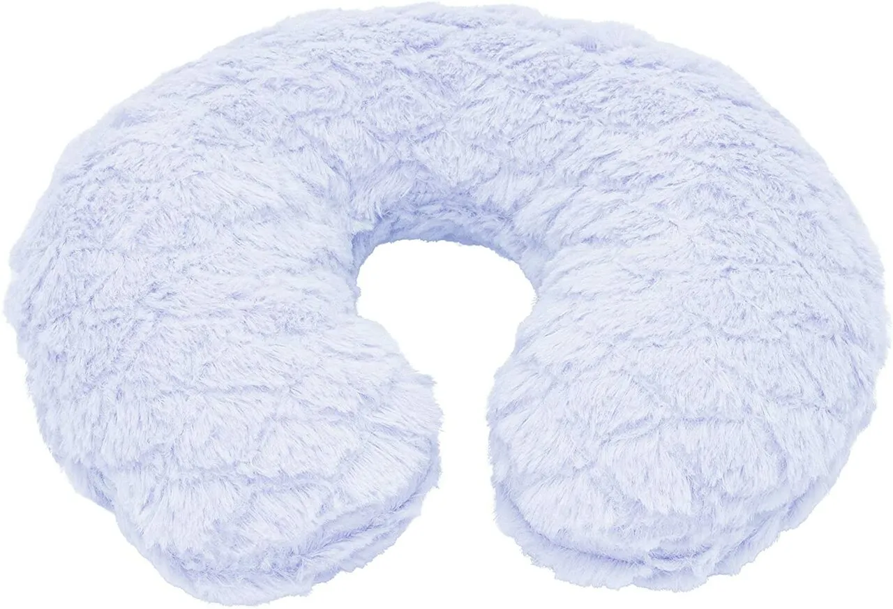 Blue Baby Blanket with Travel Pillow