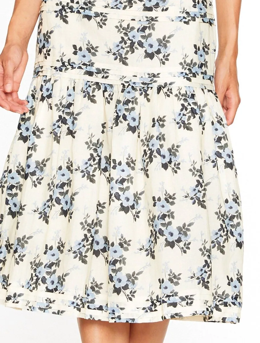 BLUE BELLE MIDI DRESS