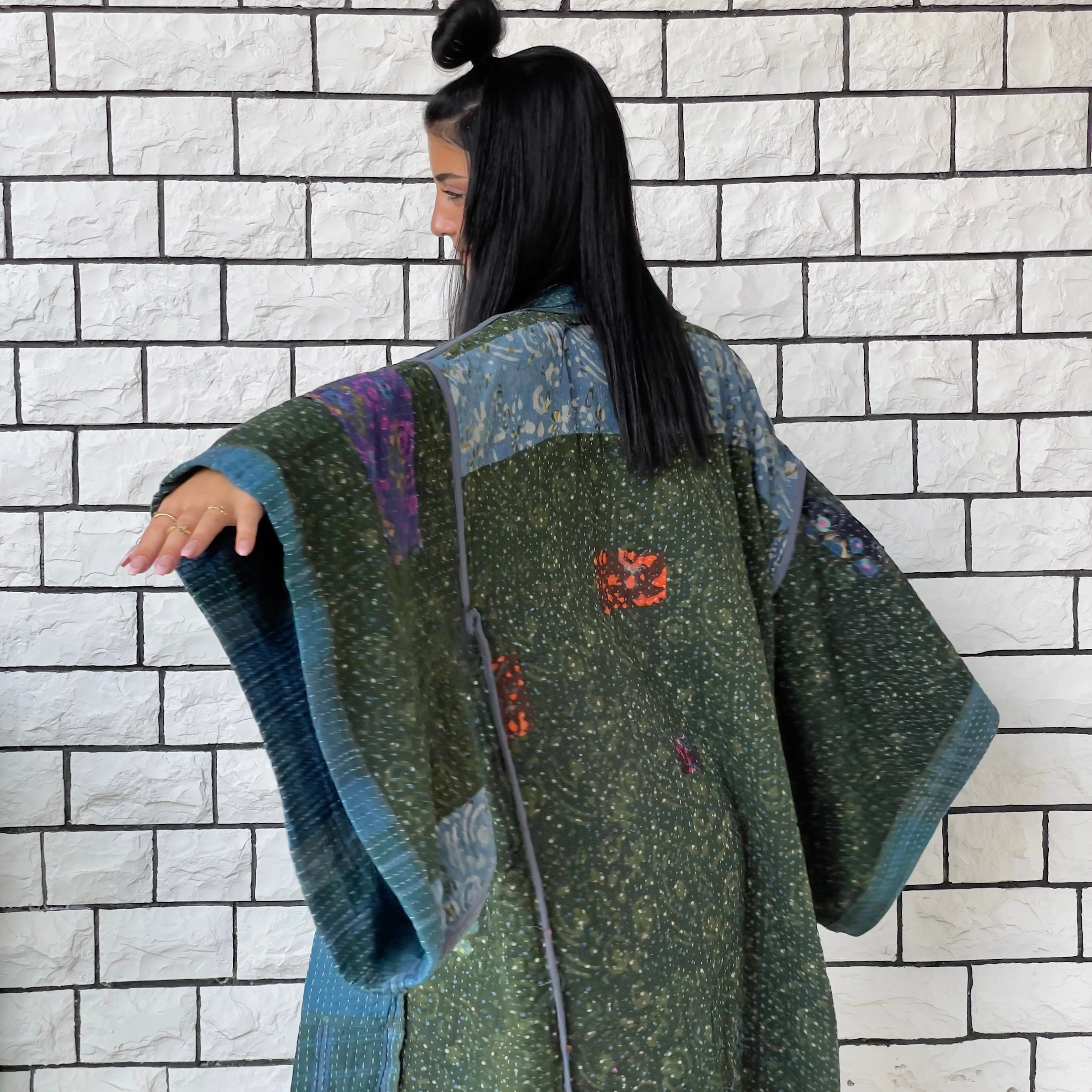 Blue Haori Coat