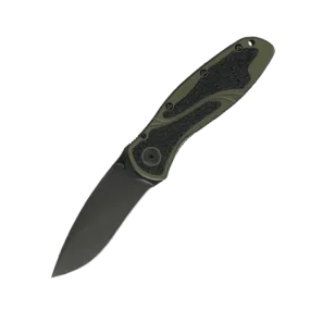 Blur Olive Drab Black Blade Folder