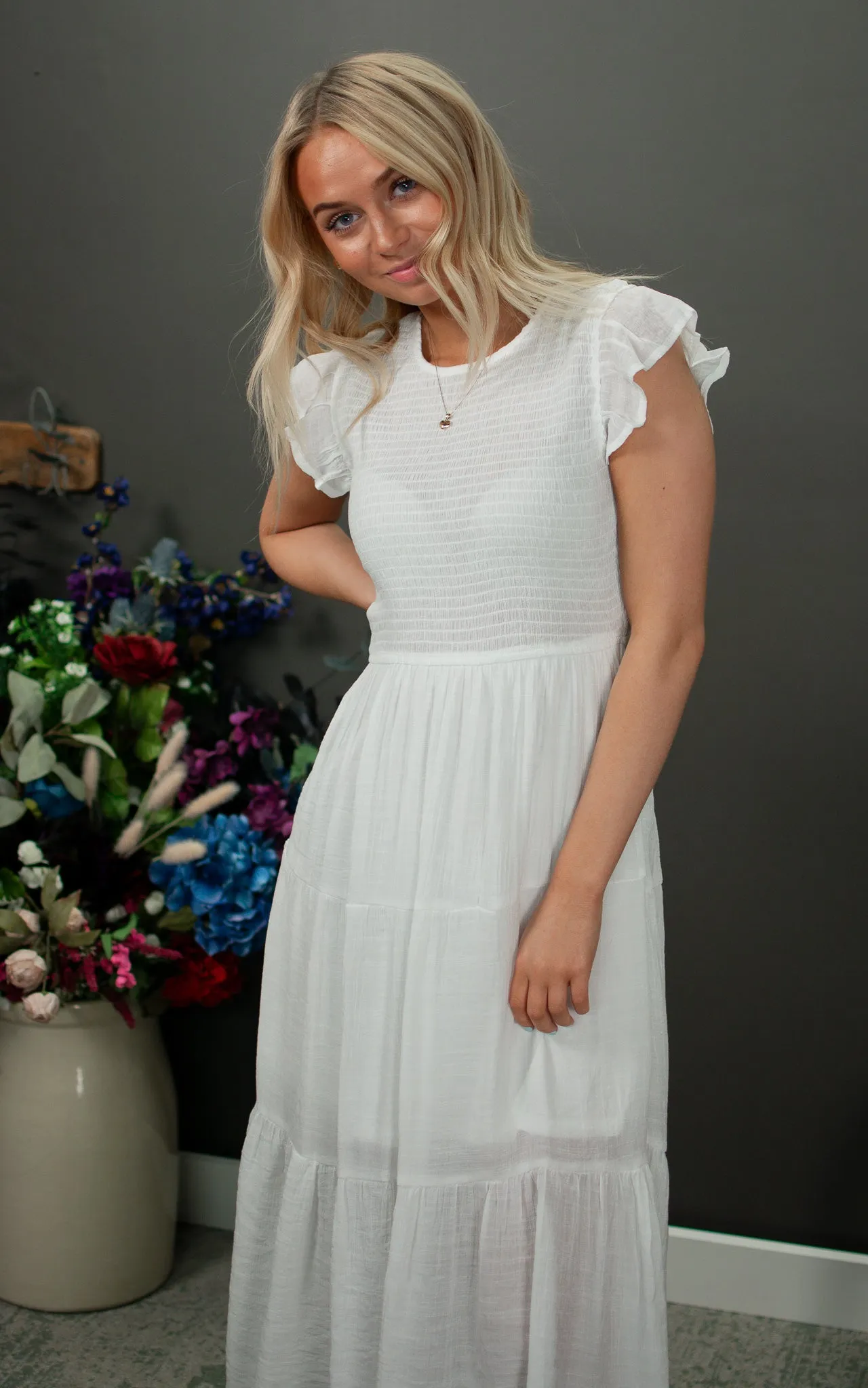 Bridal Shower Midi Dress