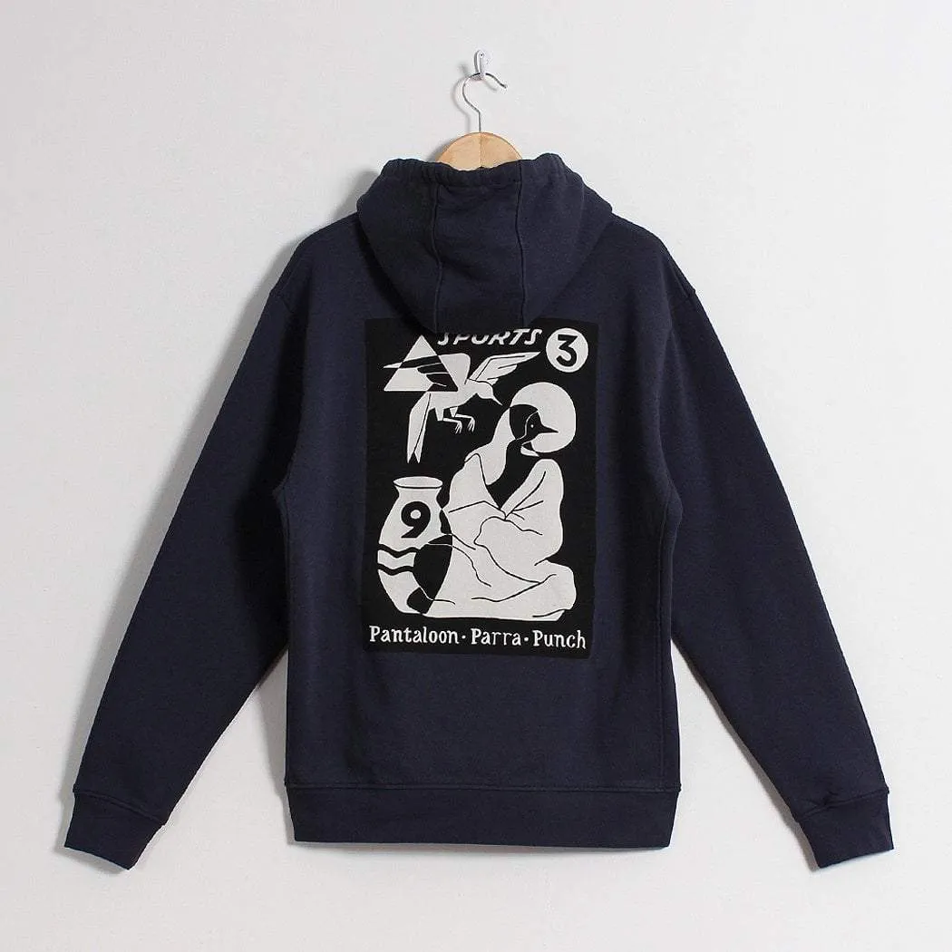 By Parra Wrapped Blanket Pullover Hoody