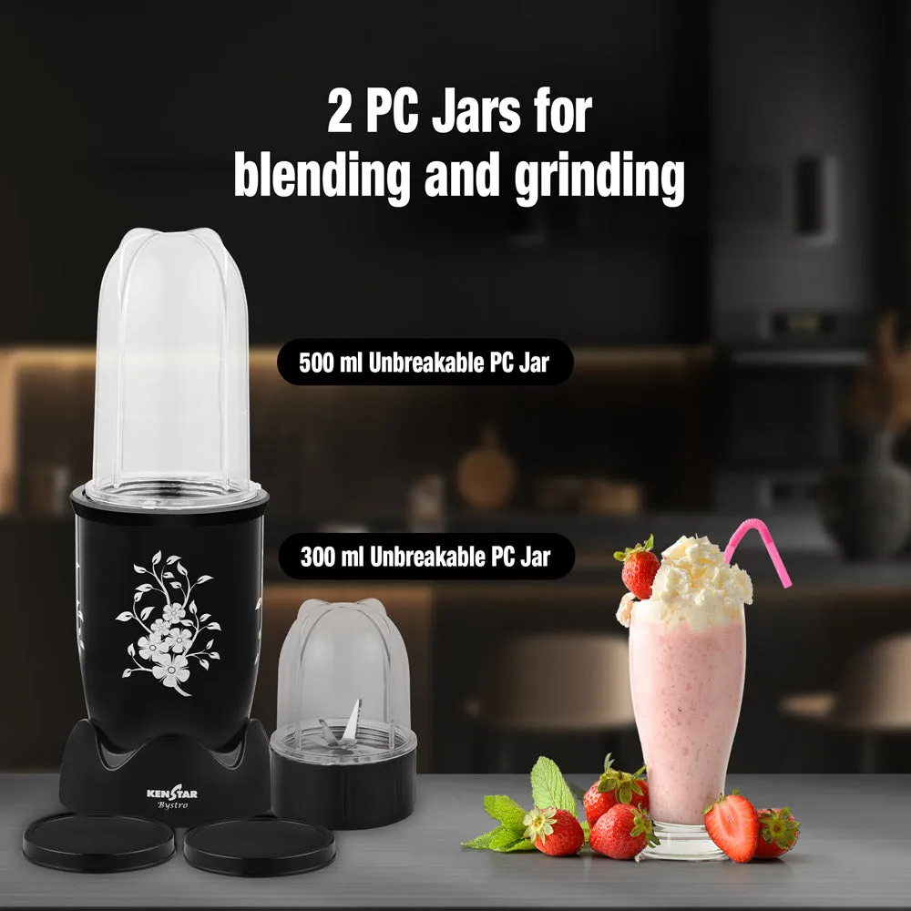 BYSTRO B 400W, 2 Jar, Personal Blender