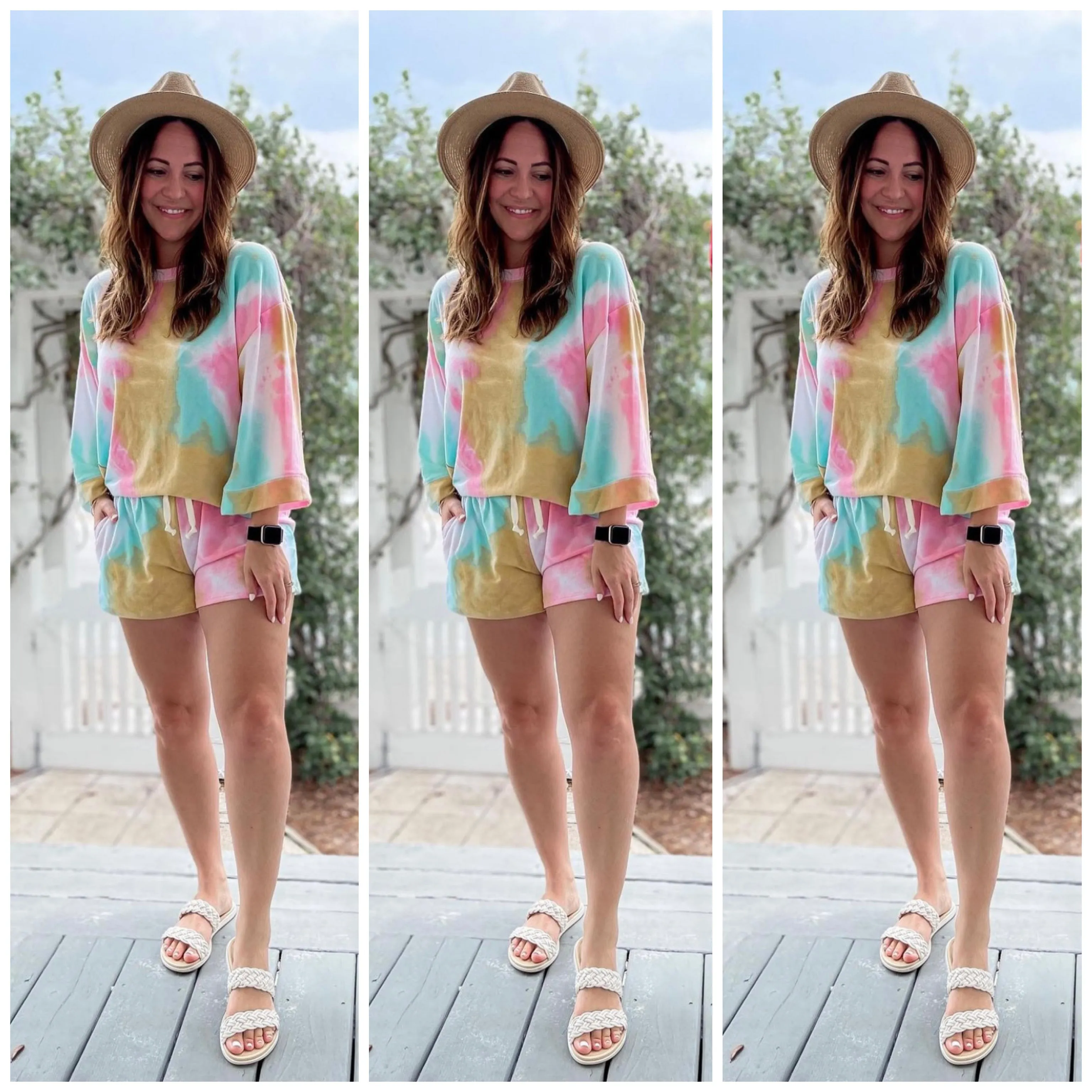 Cecilia Tie Dye Shorts Set