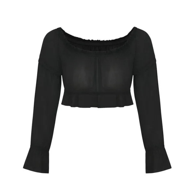 Charlize Off Shoulder Blouse