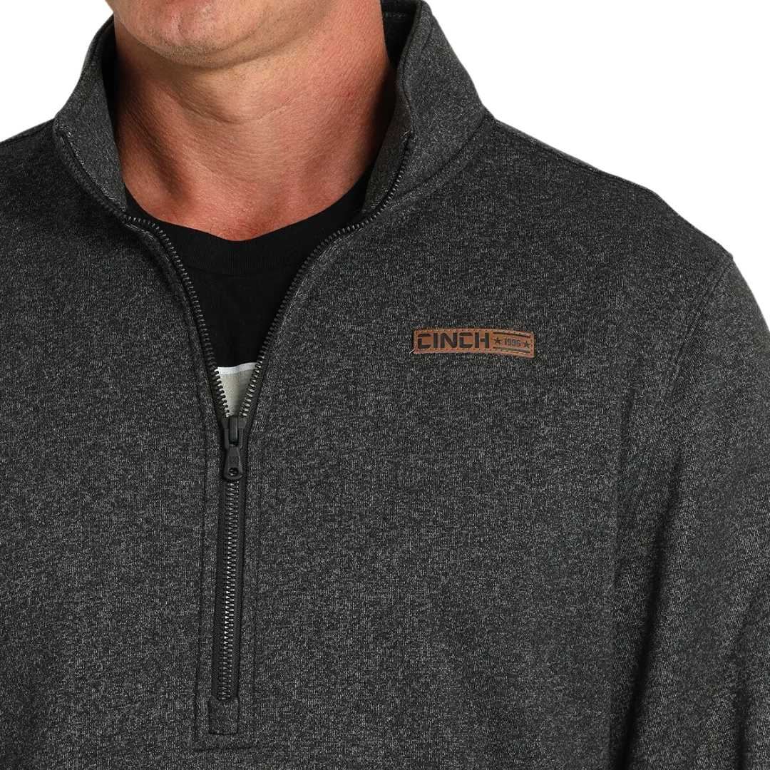 Cinch Men's Match Boy's Zip Black Pullover Jacket