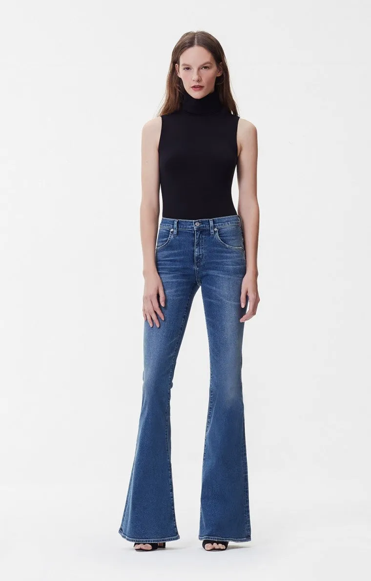 Citizens Of Humanity - Chloe Mid Rise Super Flare Jeans in Orbit