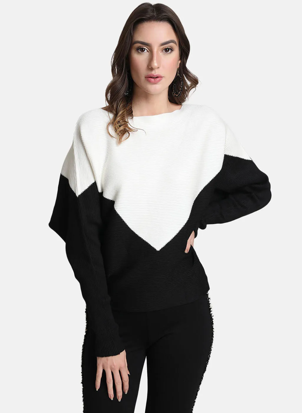 Colour Block Pullover