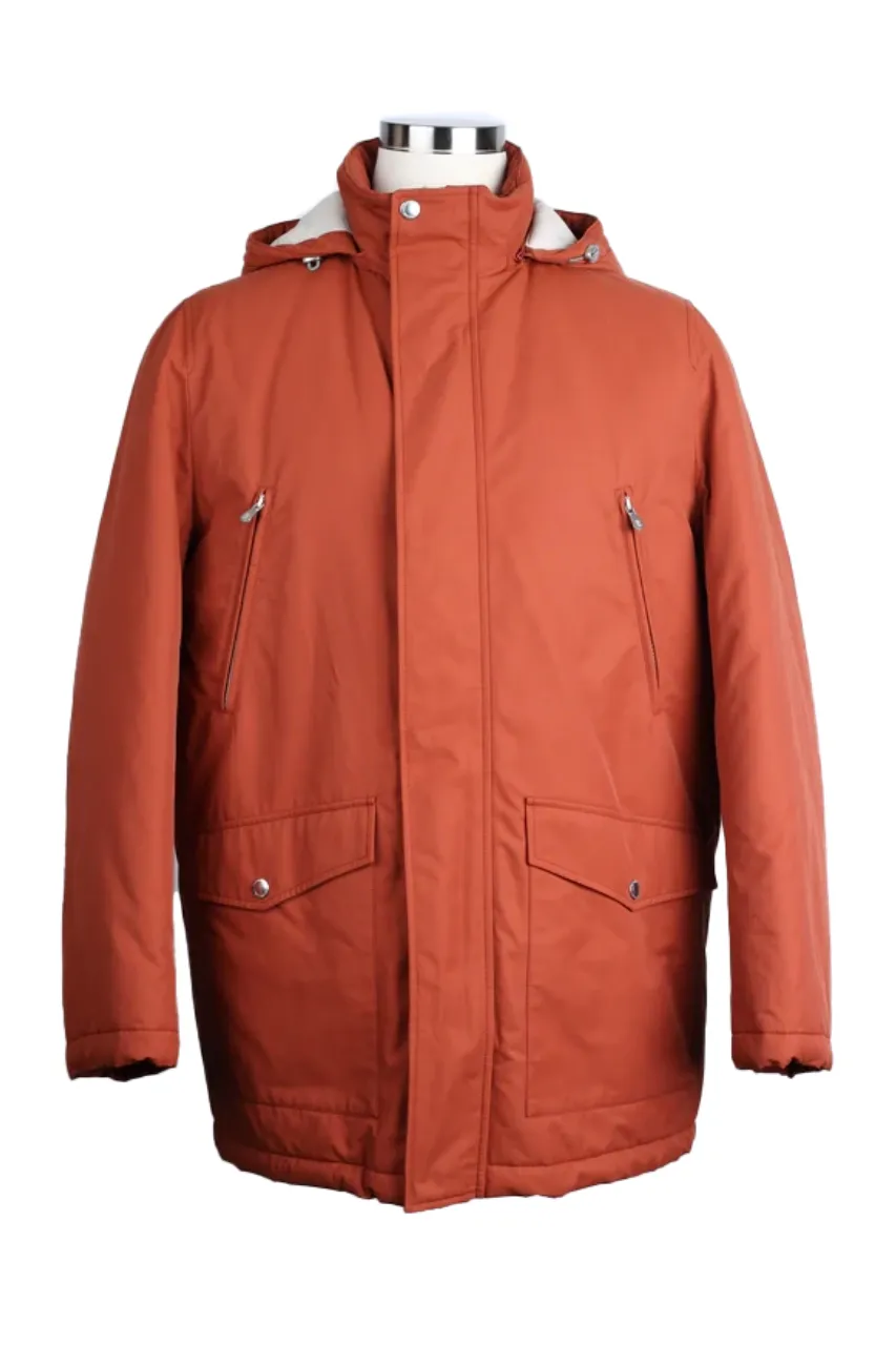 Cotton Blend Puffer Jacket