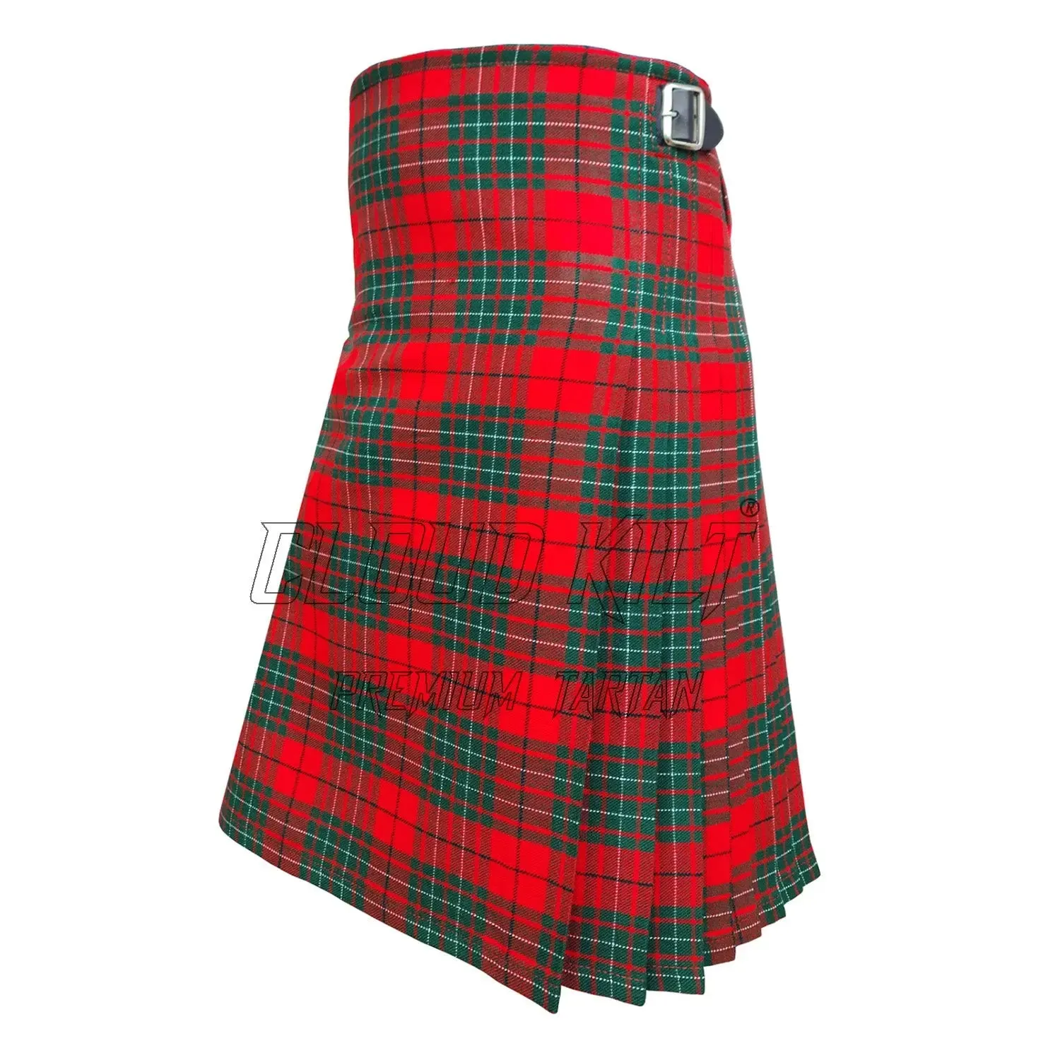 Cumming Red Modern Tartan Kilt For Men