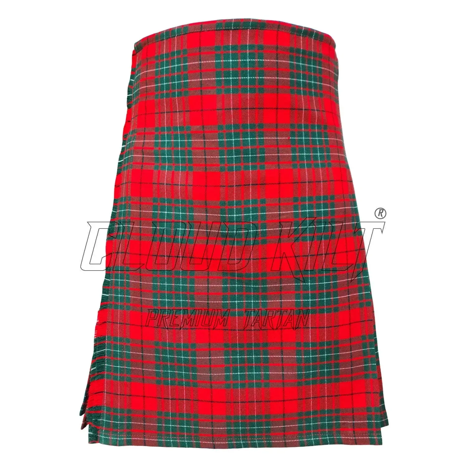 Cumming Red Modern Tartan Kilt For Men