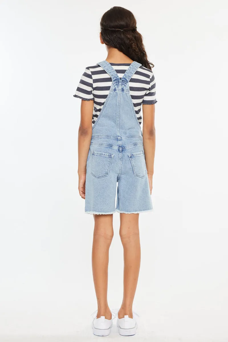 Daria Kids Overall Shorts