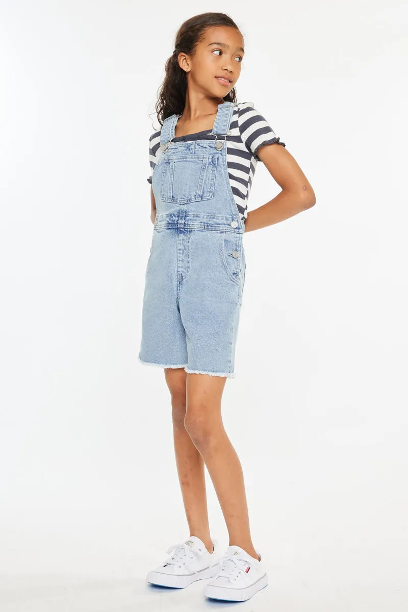 Daria Kids Overall Shorts