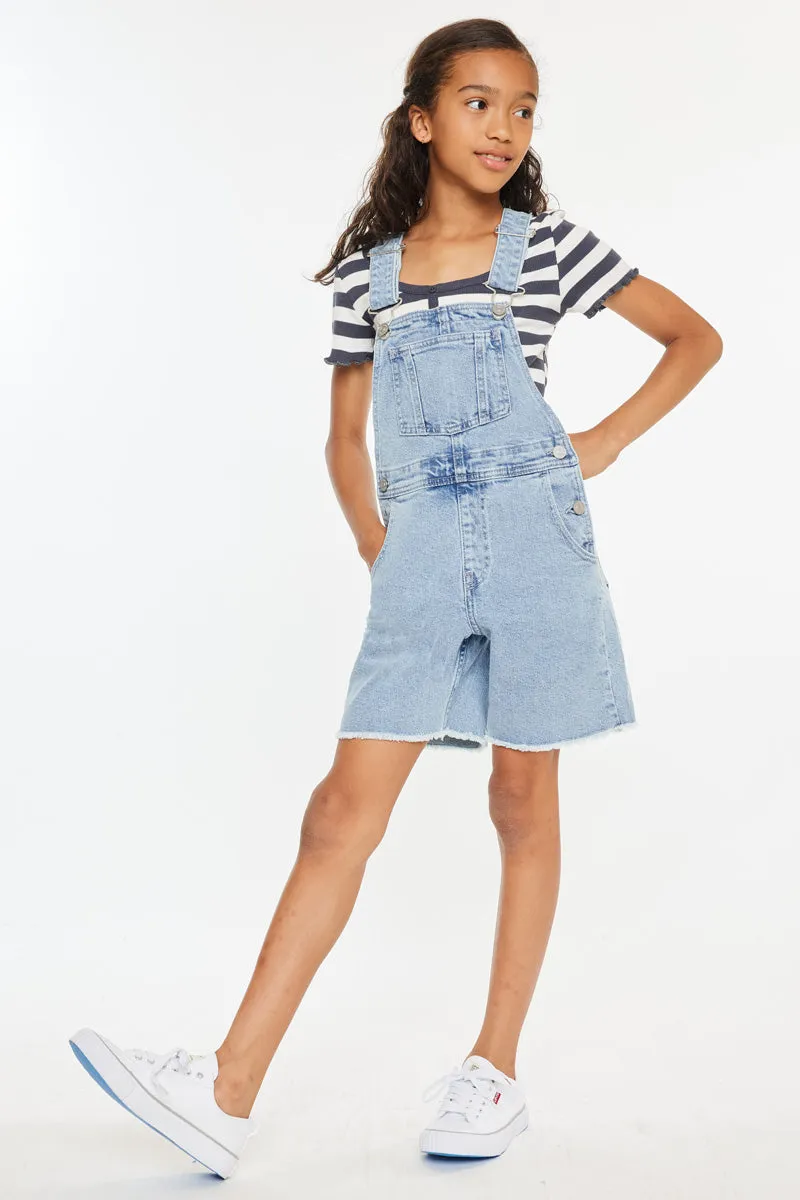 Daria Kids Overall Shorts