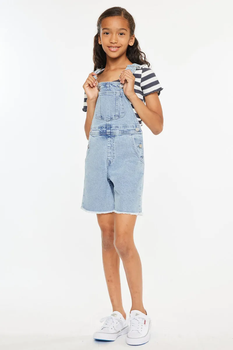 Daria Kids Overall Shorts