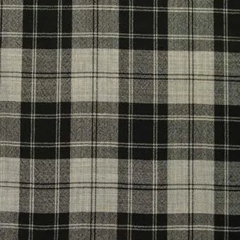 Douglas Grey Modern Light Weight Tartan Shawl