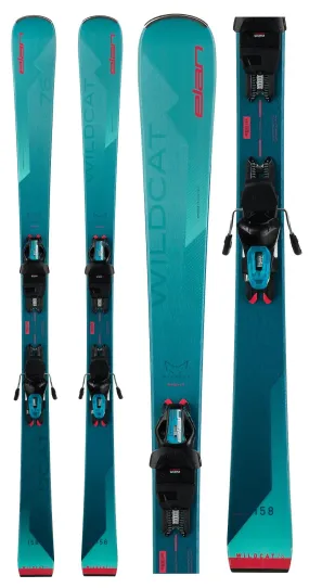 Elan Wildcat 76 LS Women’s Skis with ELW 9.0 GW Binding