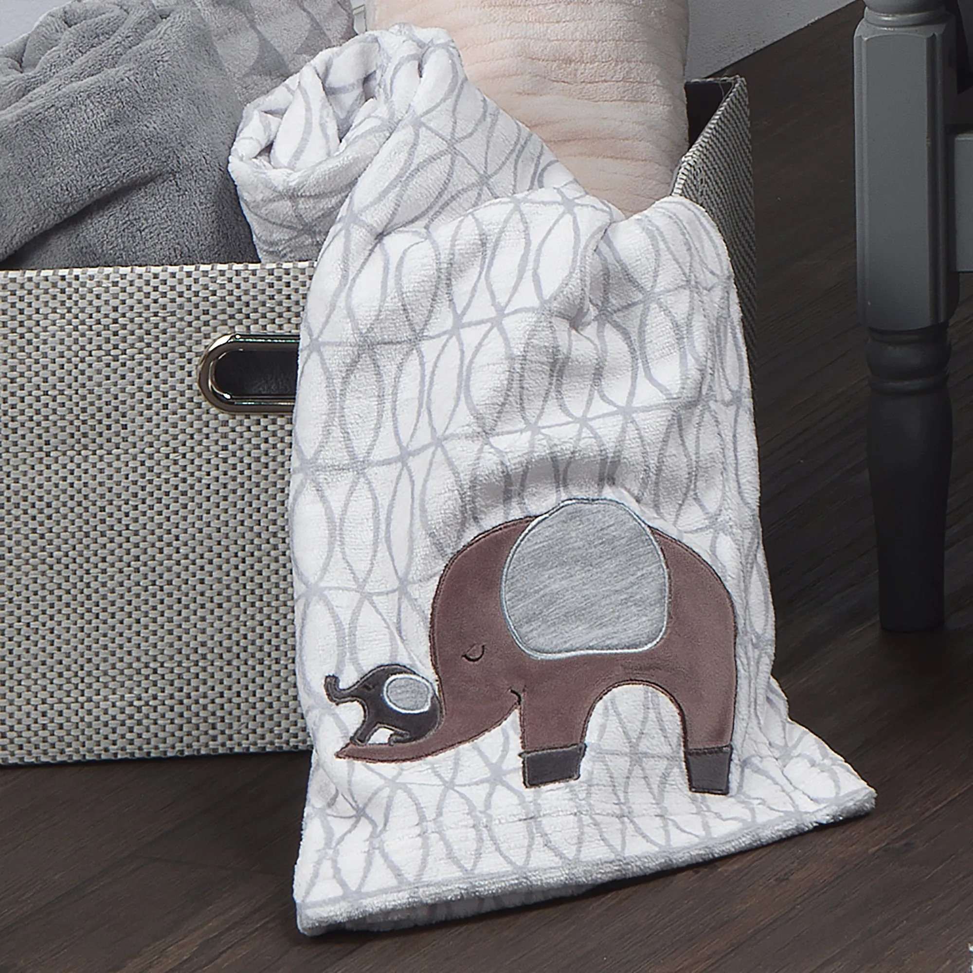 Elephant Love Baby Blanket