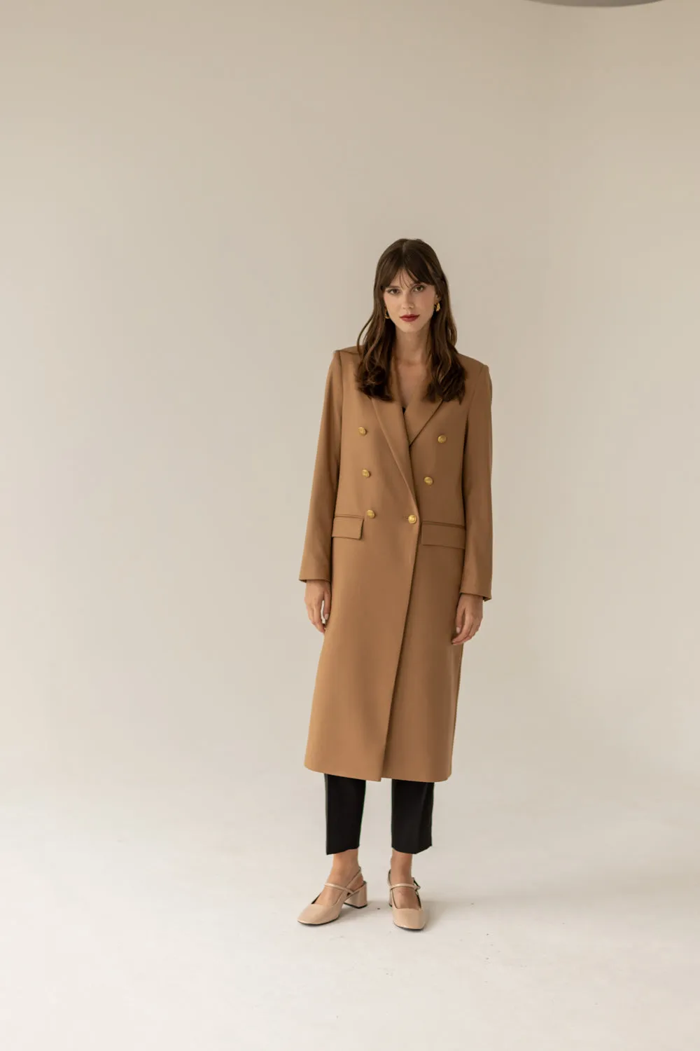 Enteliér Trench Coat Caramel