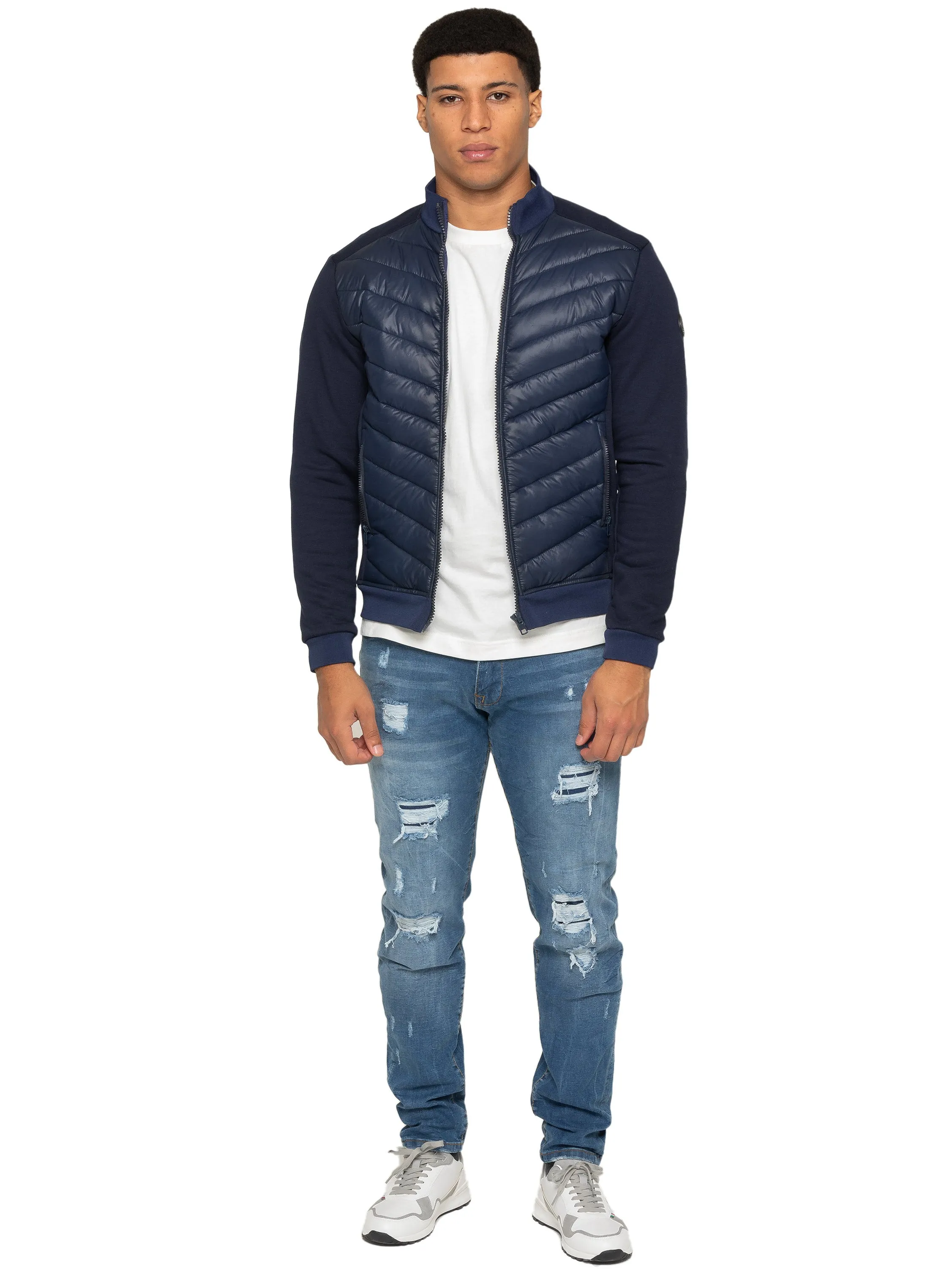 Enzo Milano | Mens Hybrid Jacket