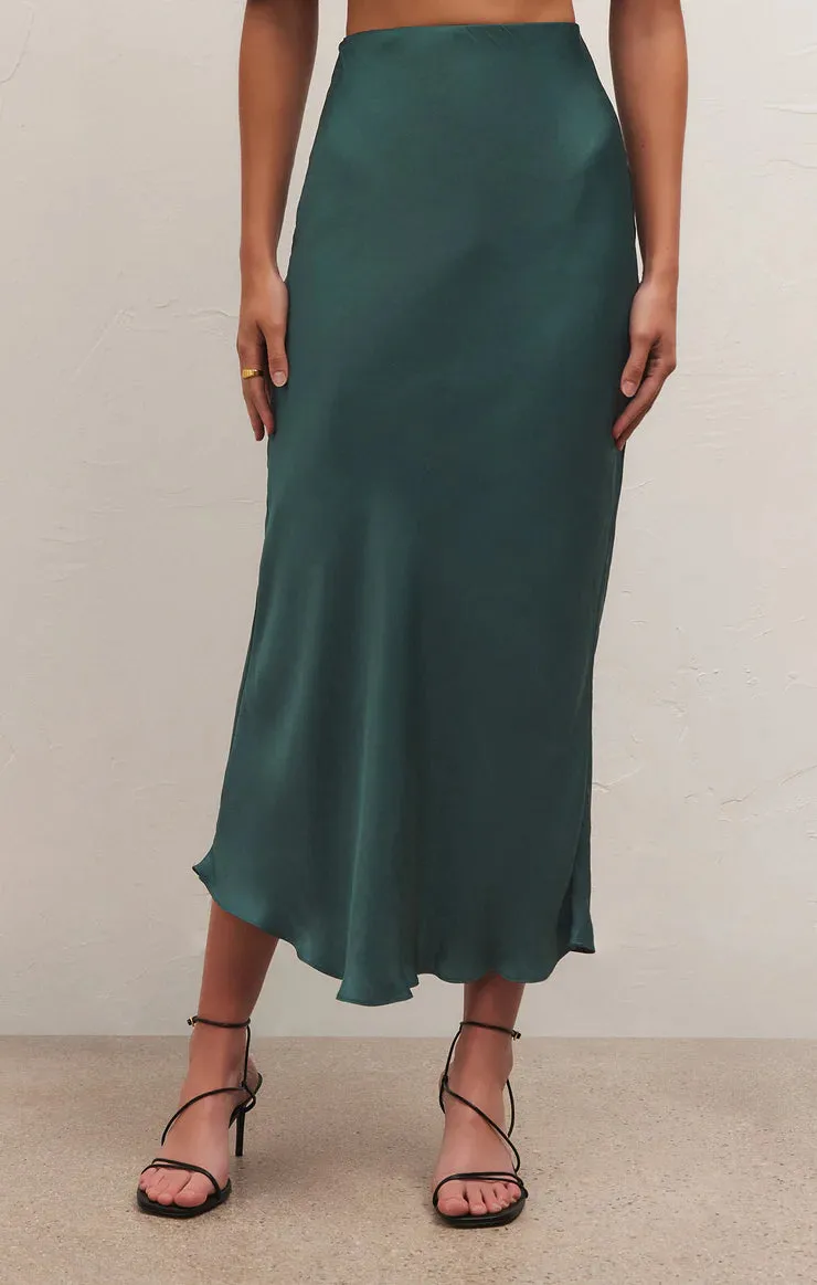 Europa Poly Sheen Skirt