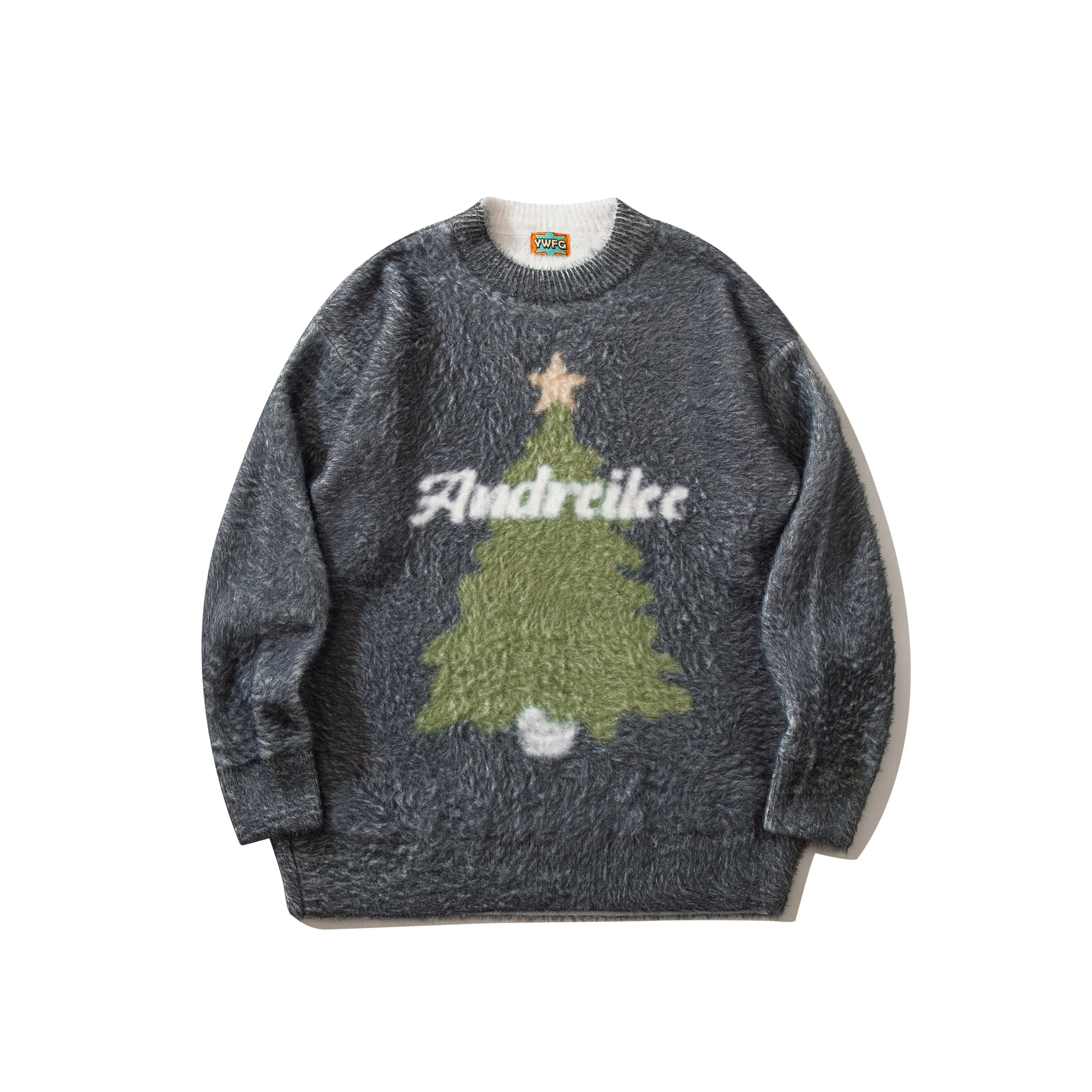 Faire Echo Lazy Christmas tree casual sweater