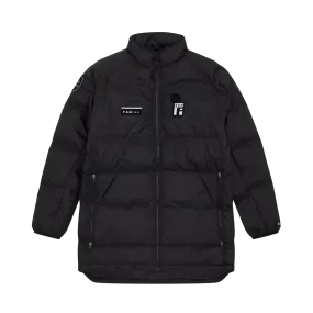 Fan Ink Long Puffer Jacket