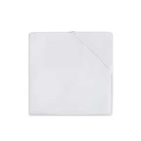 Fitted Sheet Molton 40/50x80/90cm - White