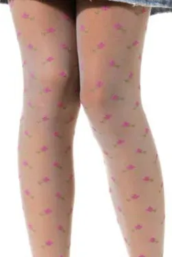 Franzoni Girls Honduras Floral Sheer Tights