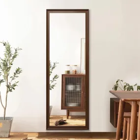 Full-Length Wood Frame Mirror 160x60cm